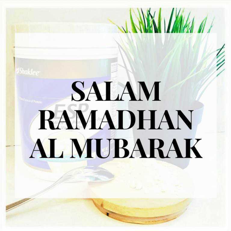 Promosi Ramadhan Shaklee 2018