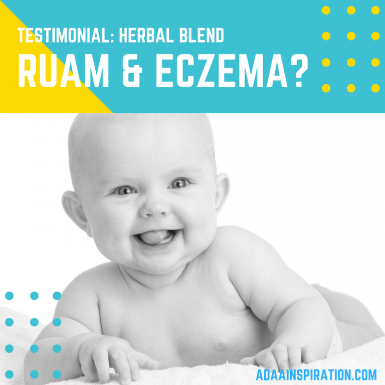 Ruam Bayi Dan Eczema Hilang Dengan Herbal Blend